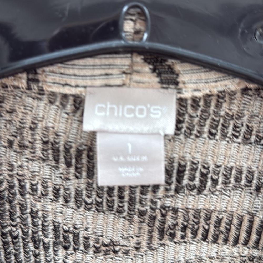 Chicos cardigan animal print long M - Picture 4 of 7